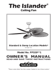 The Islander® Ceiling Fan