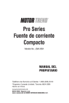JSM-0581 Spanish manual - Superex