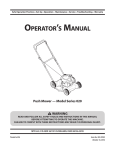 OPERATORTS MANUAL