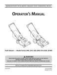 OPERATORTS MANUAL