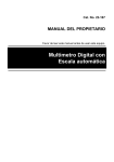 Owner`s Manual - Spanish