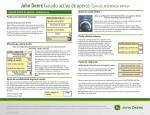 John DeereGuiado activo de aperos Guía de referencia rápida
