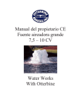 Manual del propietario CE Fuente aireadora grande 7,5 – 10 CV