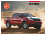 2015 Toyota Tacoma eBrochure (Español)