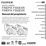 FINEPIX F550EXR FINEPIX F500EXR