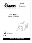 HFU 252 - Máquinas de soldar INFRA Miller Lincoln Máquinas de