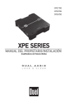 XPE SERIES - Dual Electronics