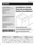 Installation Guide Guía de instalación Guide d`installation