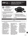 GUÍA DEL PROPIETARIO DE LA BARBACOA ELÉCTRICA