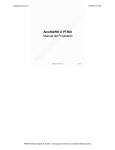 AlcoHAWK PT500 Manual 013108 SPANISH