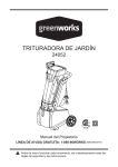 TRITURADORA DE JARD&Iacute;N