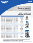 Manual del operador