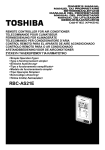 RBC-AS21E - Toshiba Air Conditioning