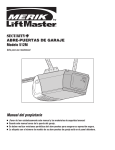 Manual del propietario ABRE-PUERTAS DE