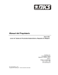 Manual del Propietario