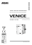 Water to water chillers and heat pumps Aermec Venice with scroll