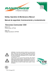 ES Safety, Operation & Maintenance Manual Manual de