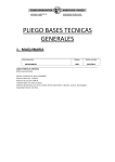 PLIEGO BASES TECNICAS HOMOLOGACION COCINAS