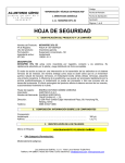 HOJA DE SEGURIDAD