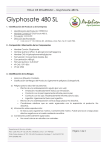 Glyphosate 480 SL