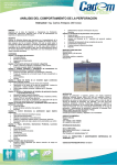 ANÁLISIS DEL COMPORTAMIENTO DE LA PERFORACIÓN