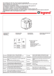 • Inter individuel de volet avec niveau d`ouverture programmable RF