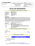 HOJA DE SEGURIDAD