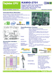 KAMIO-2701 Tarjetas CPU