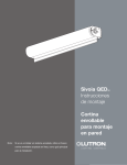 Sivoia QEDTM Instrucciones de montaje Cortina - Asia