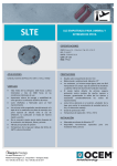 SLTE Luz Empotrada para Umbral y Extremo de Pista