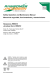 Safety Operation and Maintenance Manual Manual de