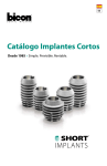 Cat&aacute;logo Implantes Cortos