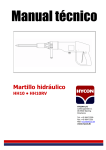 Martillo hidr&aacute;ulico