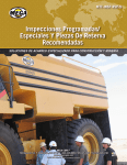 Inspecciones Programadas/ Especiales Y Piezas De Reserva