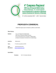 propuesta comercial - 4to. Congreso de la C&aacute;tedra de Oftalmolog&iacute;a