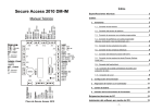 Manual Técnico Secure Access 2010 DM