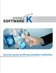 Guía del usuario de KIP para pantallas multitáctiles