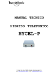 manual técnico - transofonic.com.ar, radiodifusion, equipos de radio