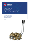 VALVULA DE COMANDO - Hidráulica Pirles
