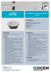 LITG Luz Empotrada A Led de Proteccion de Pista