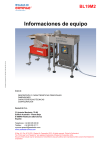 Informaciones de equipo