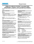 Manual técnico ESMALTE ACRÍLICO FASTDRY™414