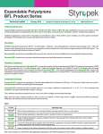 Expandable Polystyrene BFL Product Series