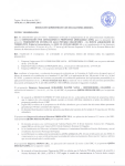 Tupiza, 18 de Marzo de 2015 GFM/AL a.i. /RPA/009/2015
