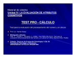 TEST PRO - C&Aacute;LCULO - Universidad Cat&oacute;lica Argentina