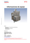 Informaciones de equipo