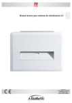 Manual t&eacute;cnico para sistemas de climatizaci&oacute;n 2x1