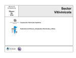 Sector Vitivinícola - Ministerio de Trabajo, Empleo y Seguridad Social