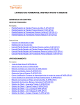 listado de formatos, instructivos y anexos