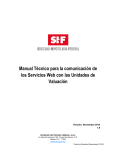 Manual Técnico para la comunicación de los Servicios Web con las